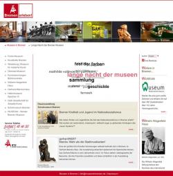 Internetpr�senz f�r Bremer Museen bewerbung ihrer Ausstellungen