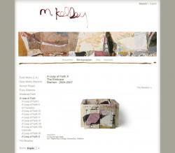 Screenshot der Internetpr�senz www.m-kelley.com


